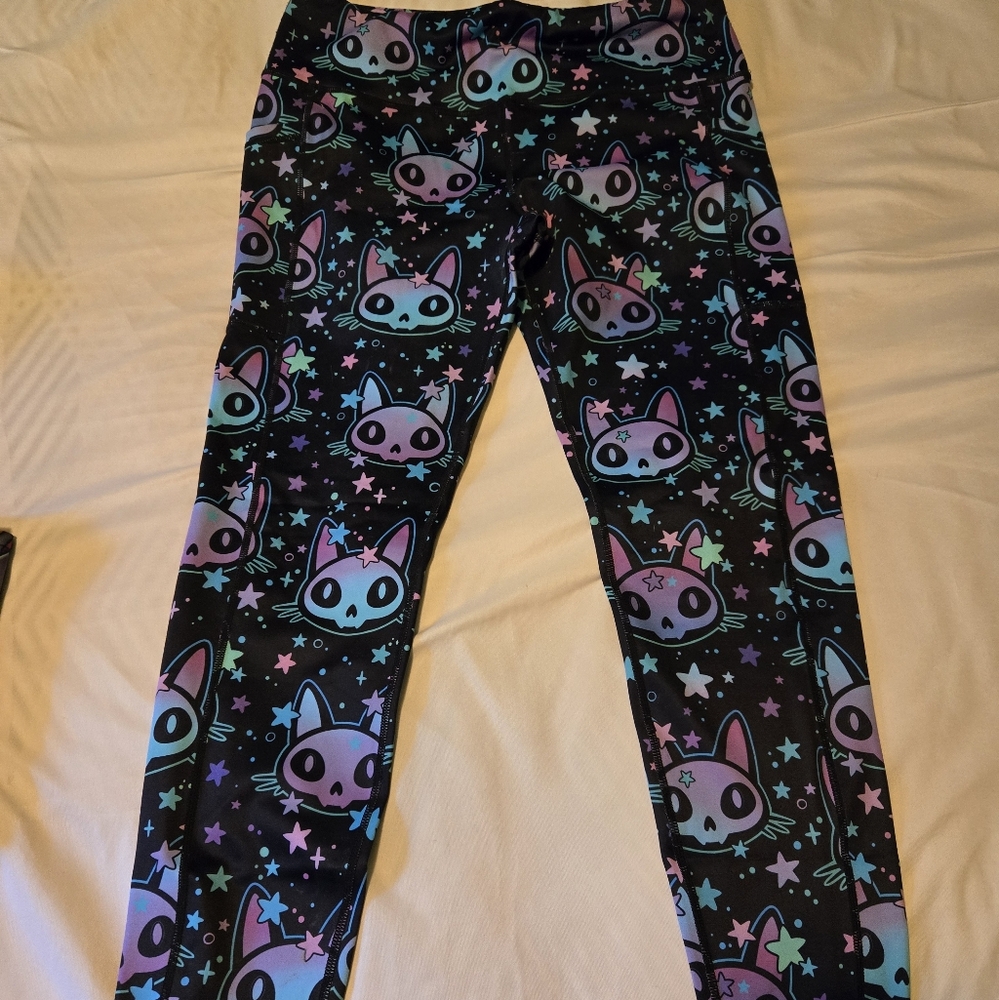 CVG Cosmic Kitty Leggings XL